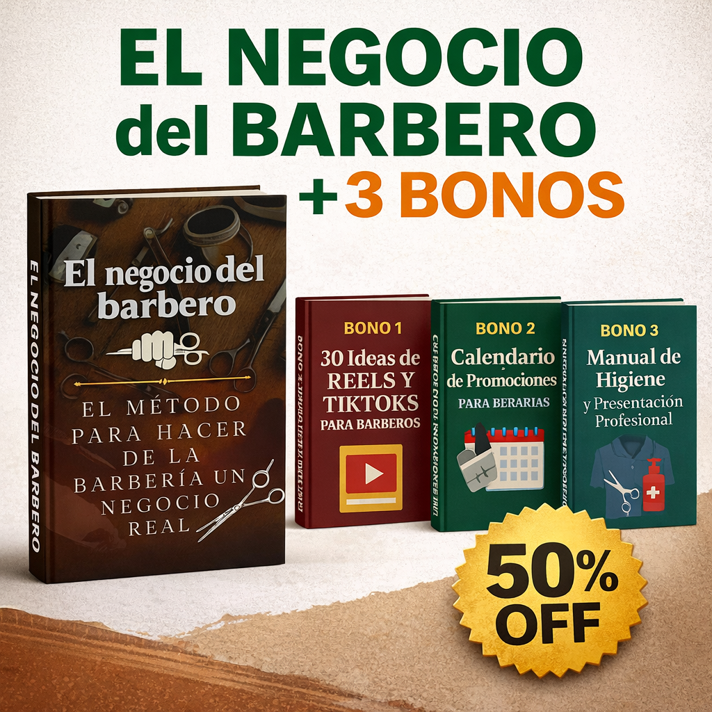 EL MÉTODO PARA HACER DE LA BARBERIA UN NEGOCIO REAL